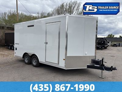 8.5x16 Haulmark Grizzly HD Contractor Edition Enclosed Cargo Trailer - 7'6" Interior - 10K GVWR - 12" Cross Member Upgrade,
