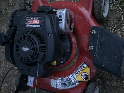Lawn mower yard machines 6 months old 50 dollars runs great