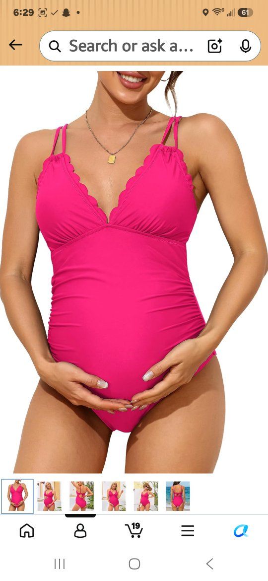 Maternity Swimsuit XL
