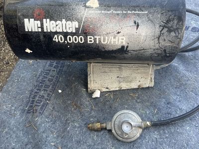 Mr. Heater 40,000 BTU/HR Forced Air Propane Heater with Hose and Regulator