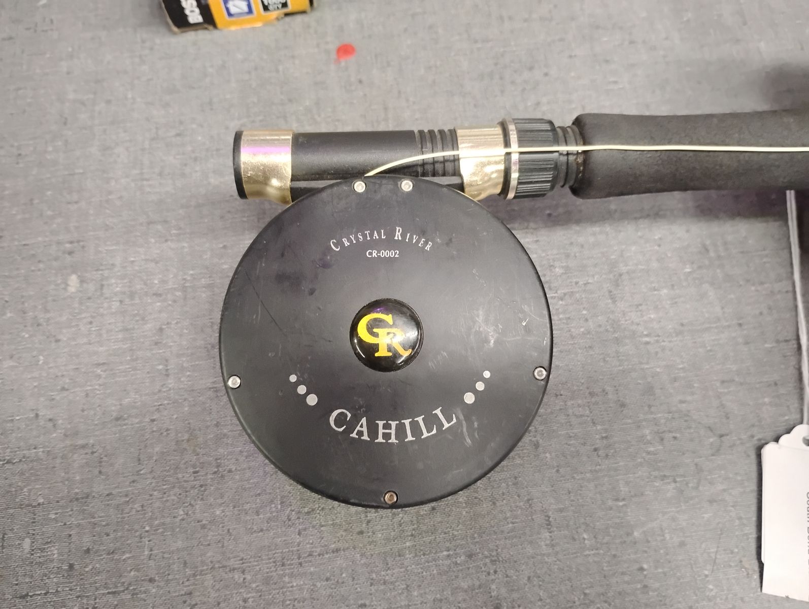 Central River / South Bend Fly Fishing Rod With Reel and Allen Case