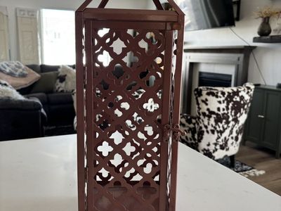 Copper Lantern/Candle Enclosure