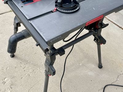 SKIL Table Saw, 10 Inch, Portable with Folding Stand