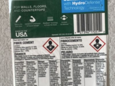 Hardiebacker Cement Board