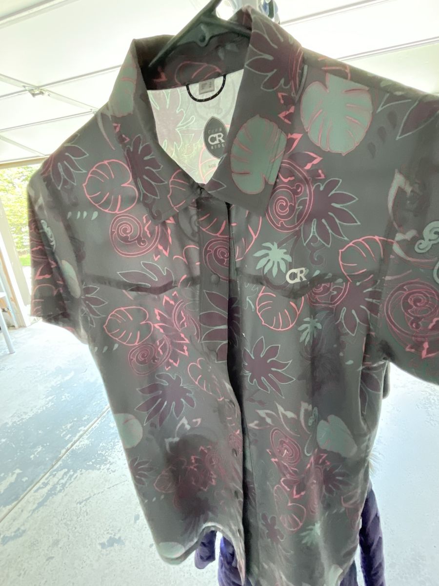 Women’s Club Ride CR Cycling Short Sleeve Button Up Jersey