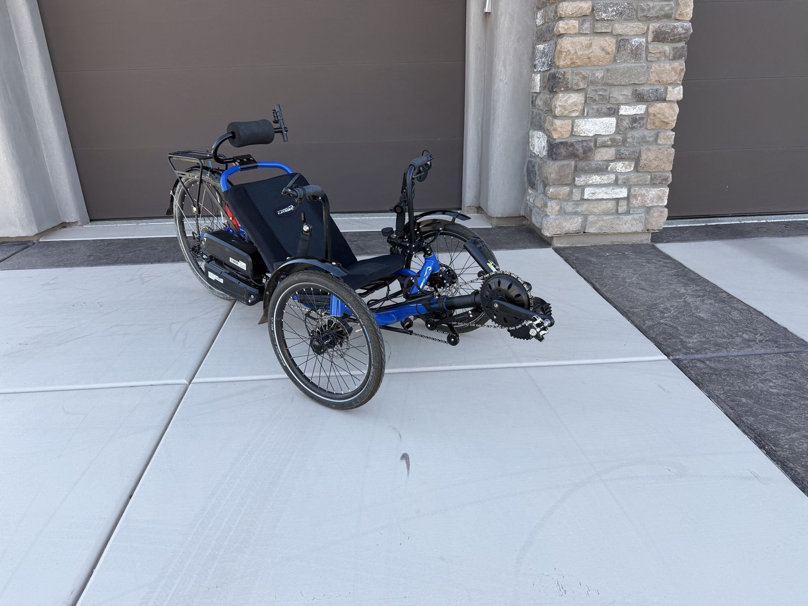 Catrike Dumont recumbent tadpole trike