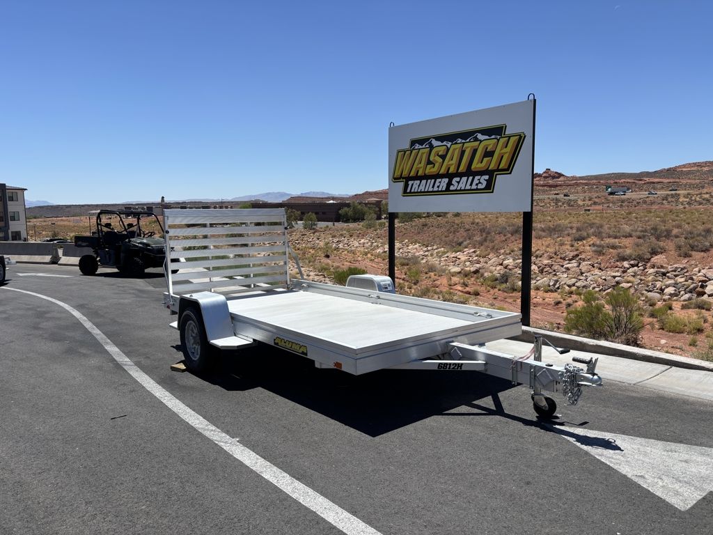 2026 Aluma 7X12 Heavy 3K Single Axle Straight Tail