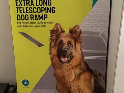 Extra Long Telescoping Dog Ramp
