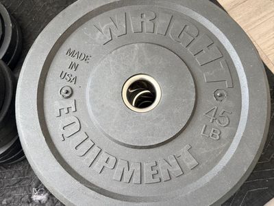 Wright Equipment Bumper Plates 175 lbs