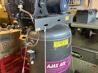 Ajax(Ingersol Rand) 5hp 80gal