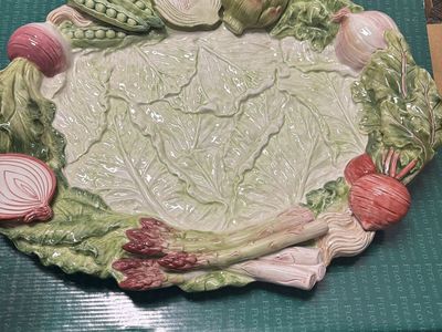 Fitz & Floyd Spring Vegtable Platter