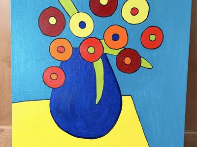 Estate sale - 30" x 40" acrylic painting