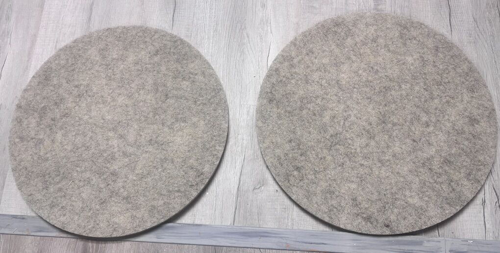 Unitex Floor Pads Hair Burnishing Set of 2 New