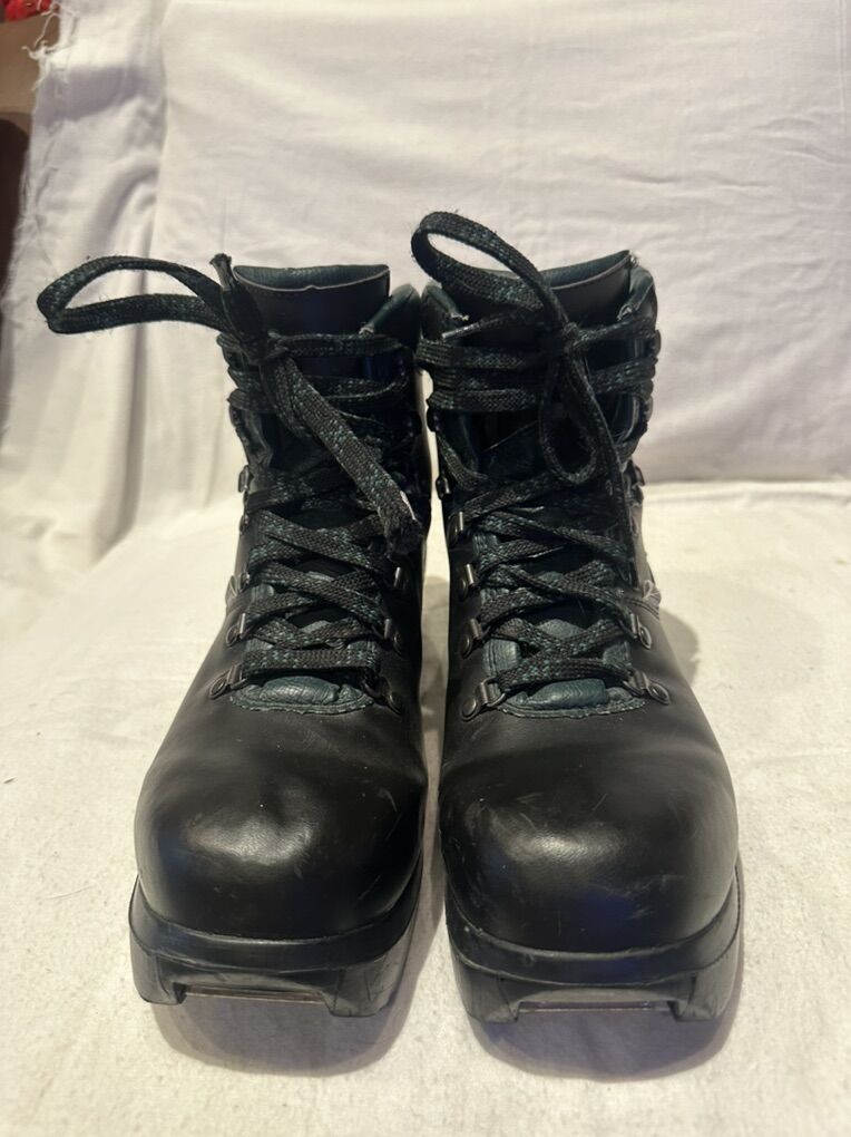 Alpina BC Black Mens 10 NNNBC Xcountry Ski Boots