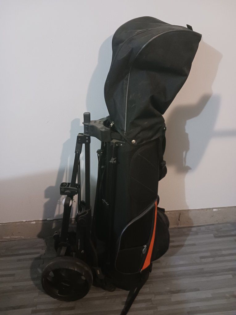Paragon Verdict Tour Golf Club Set with Bag and Push Cart