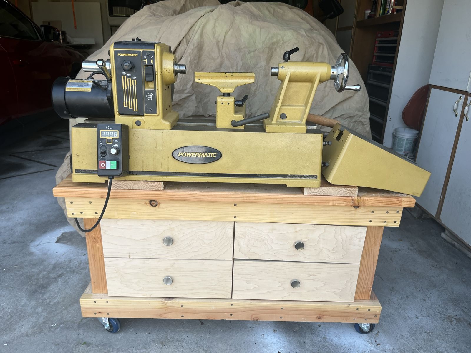 Powermatic 2014 wood lathe
