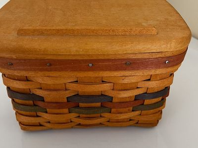 Longaberger recipe box
