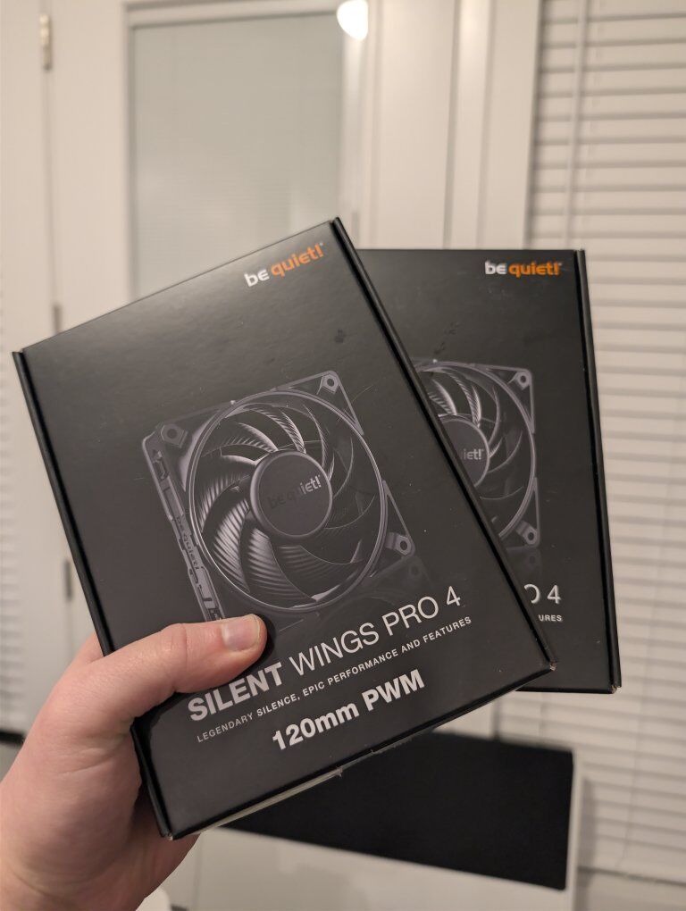 Be quiet Silent Wings Pro 4 120mm (2x)