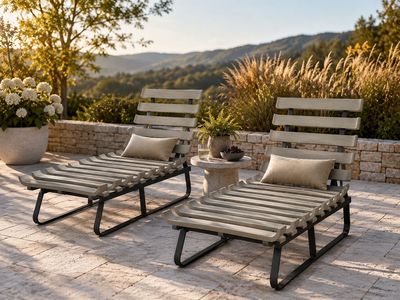 Four Hands Dimitri Outdoor Daybeds – Pair