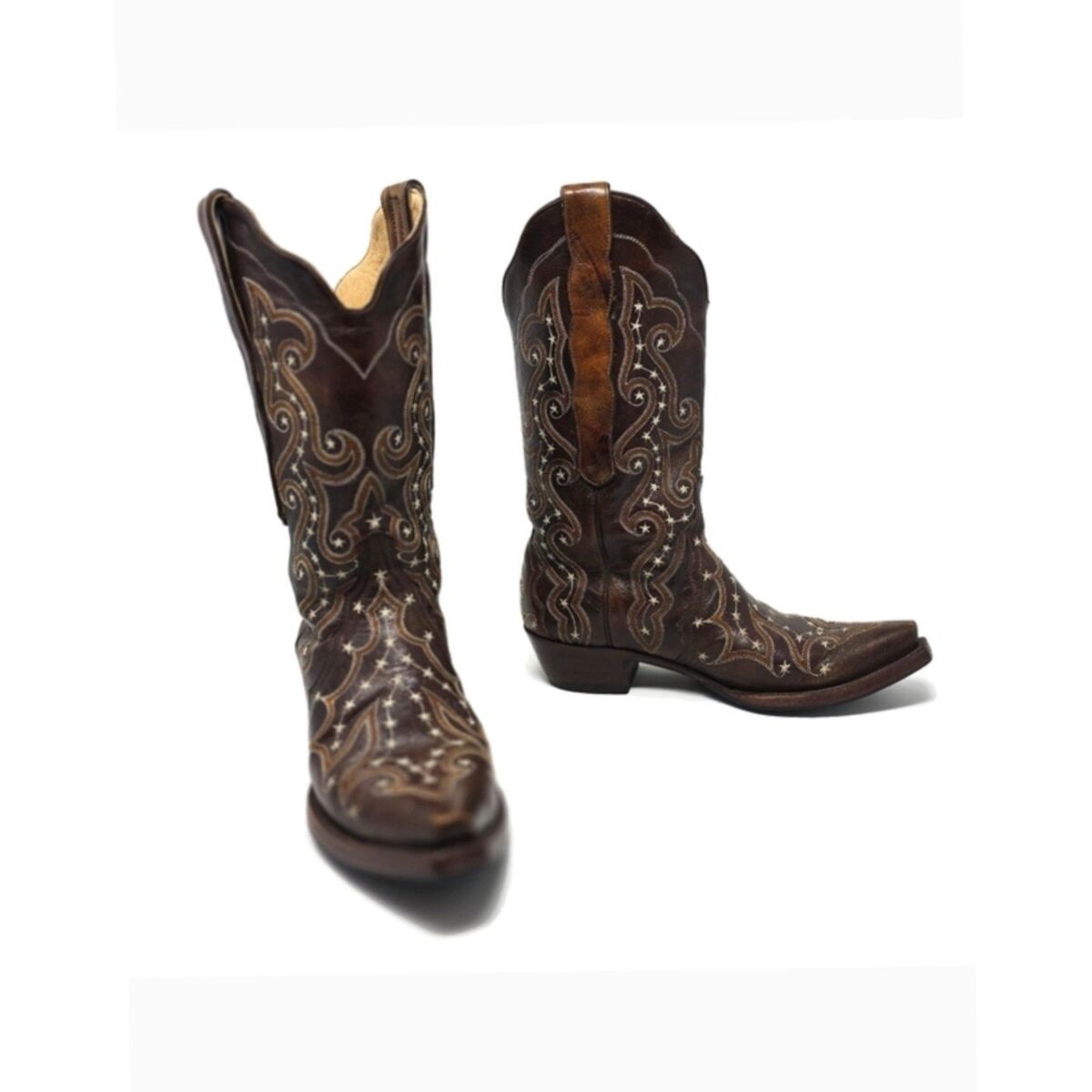 Old Gringo Celeste Embroidered Cowboy Boots Women’s 7 – Vintage Western