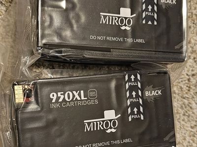 Miroo 950XL High Yield Black Ink Cartridges (2 Pack)