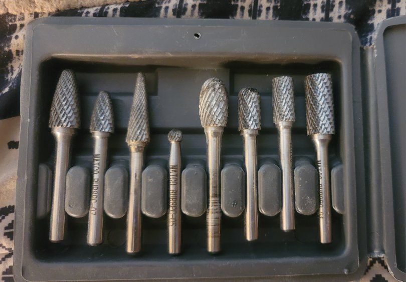 matco tools carbide burr set