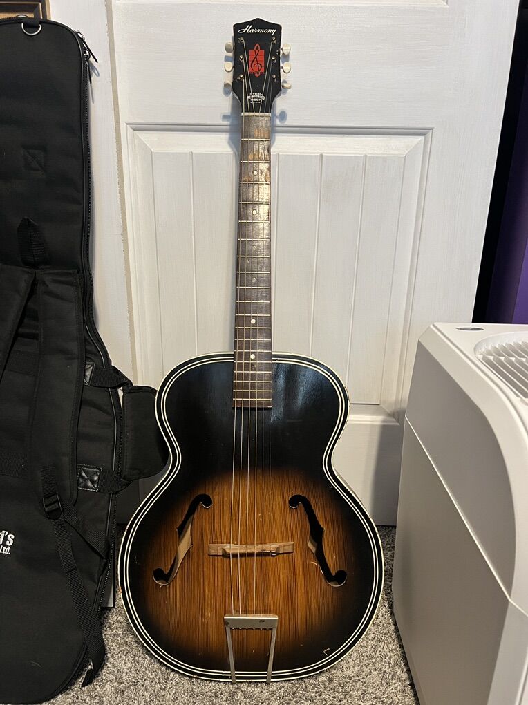 Harmony H1215 Archtop Guitar