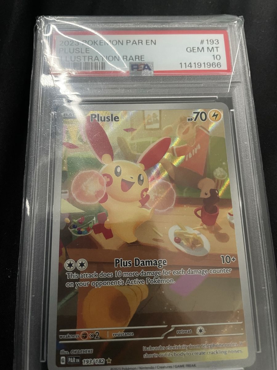 Plulse illustration rare paradox rare psa10