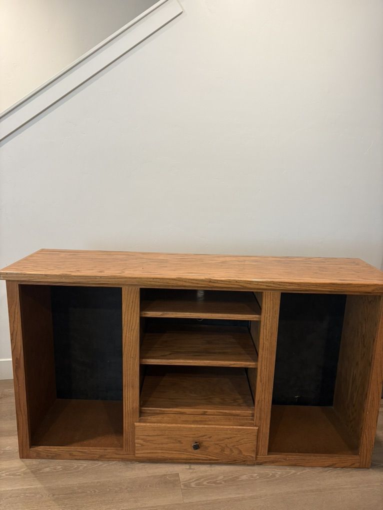 Solid Oak Tv Stand