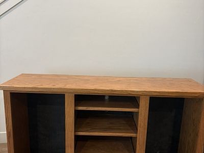 Solid Oak Tv Stand