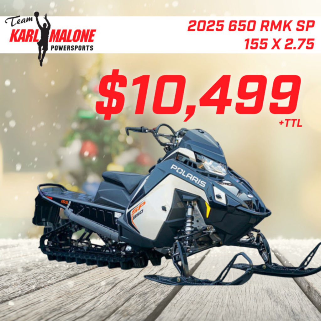 2025 Polaris® 650 RMK SP 155 Mirage Gray / Gloss B