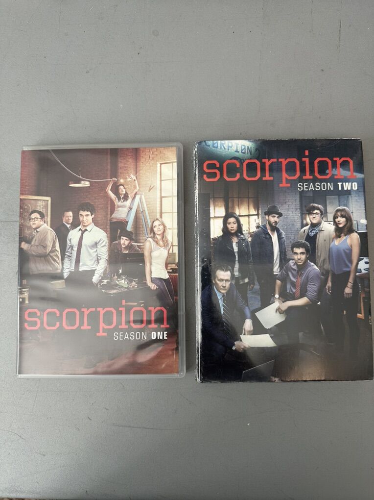 Scorpion TV series season 1 & 2