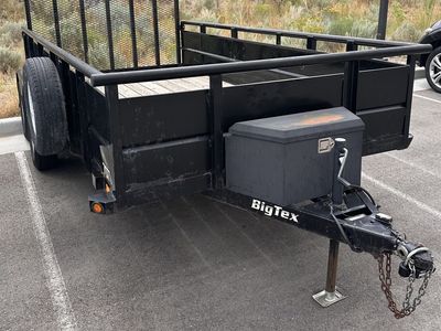 2017 BIGT 7x14 dual axle utility trailer