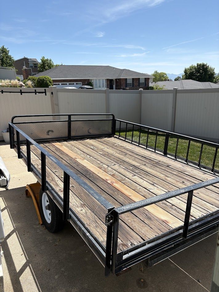 Utility Trailer – Perfect for ATVs, Yard Work & General Hauling