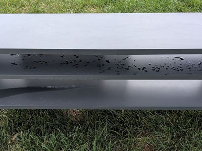 Metal TV Stand from IKEA