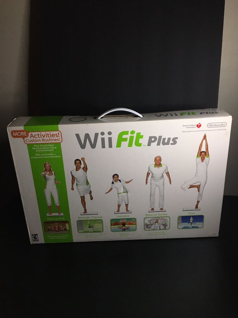 Wii Fit Plus Sealed