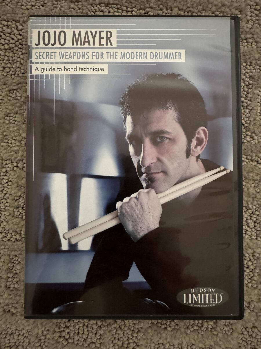 JoJo Mayer Secret Weapons for the Modern Drummer set of 2 DVDs