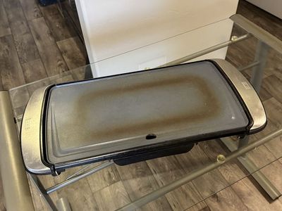 Oster Electric Griddle - Large Non-Stick Surface with Drip Tray