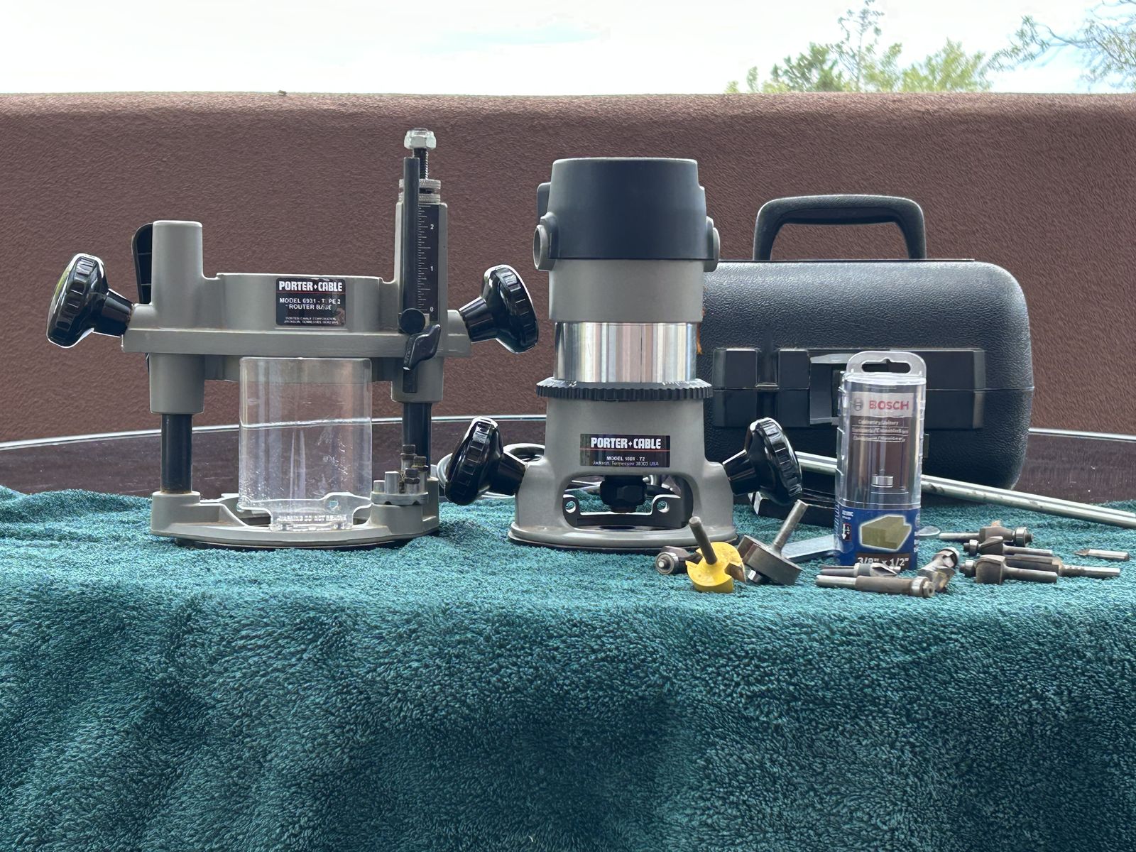 Professional router and bits