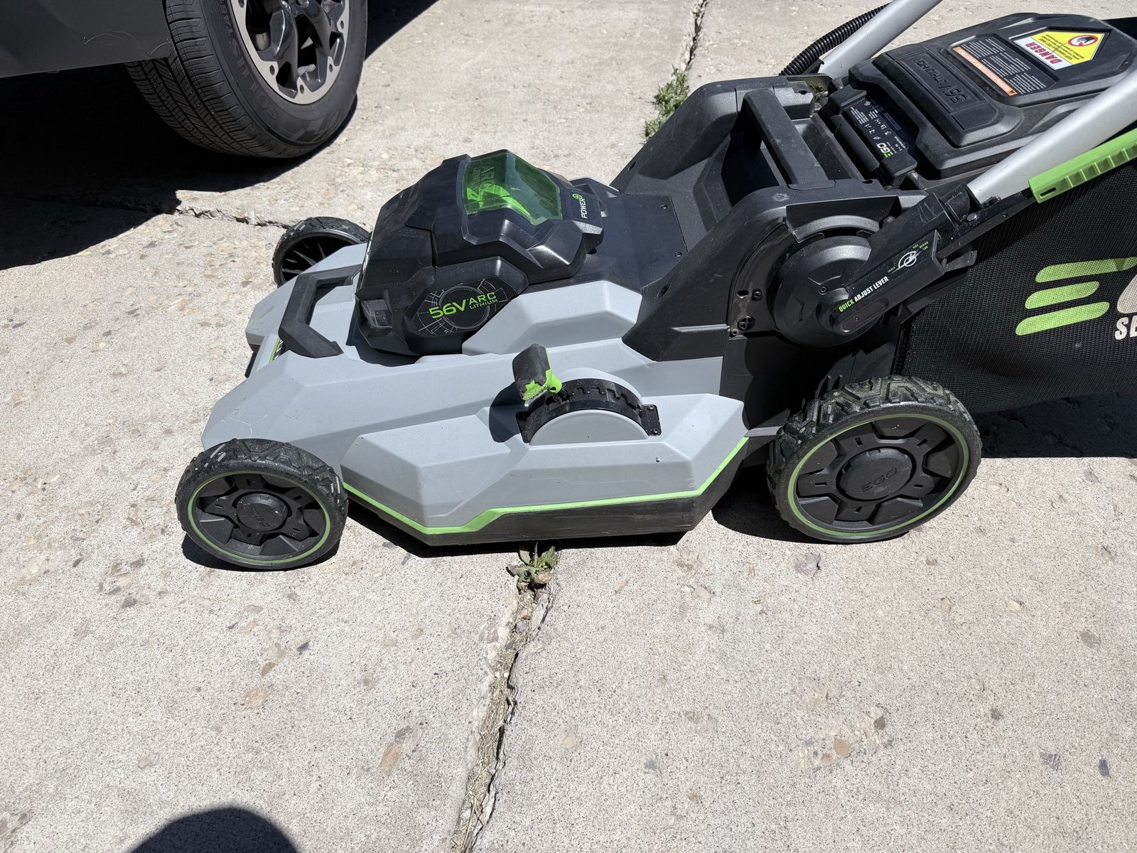 Ego mower