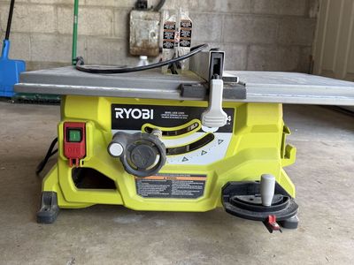 Ryobi 8 1/4” table saw.