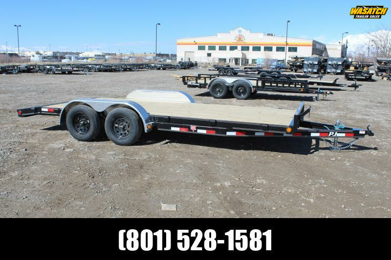 PJ Trailers 7x18 5" Channel Carhauler (C5) Utility Trailer