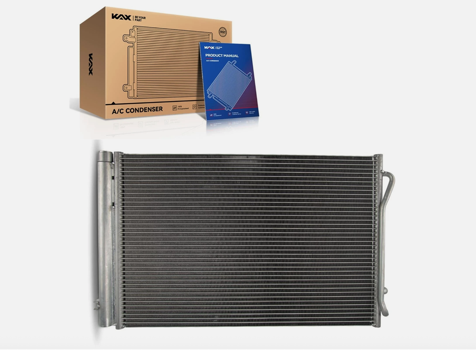 A/C Condenser for BMW 128i 135is 325i 328i 328xi 328i xDrive X1 Z4 M3 BM3030124