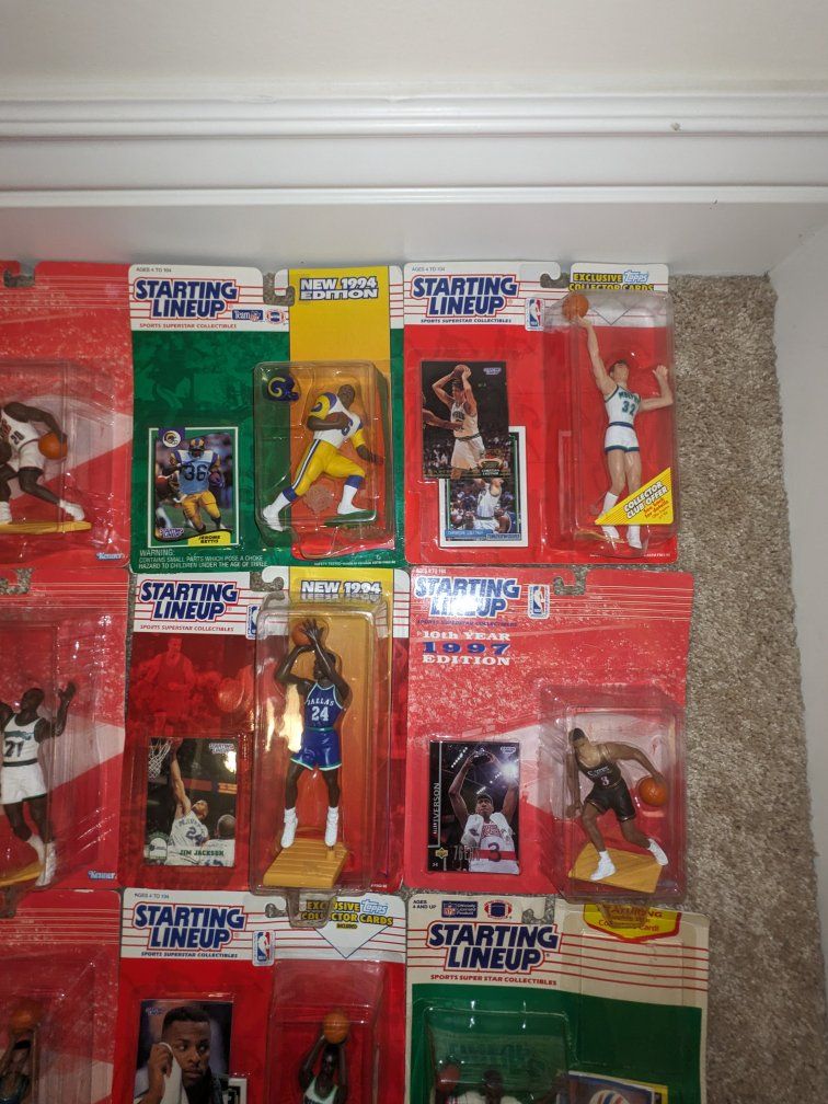 Vintage 1990s sports collectables! rare!