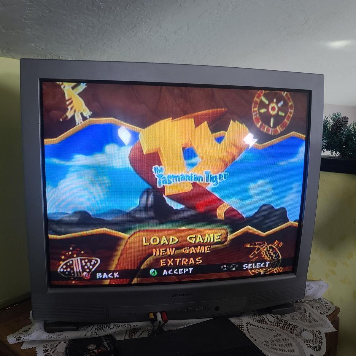 32” Sylvania CRT TV