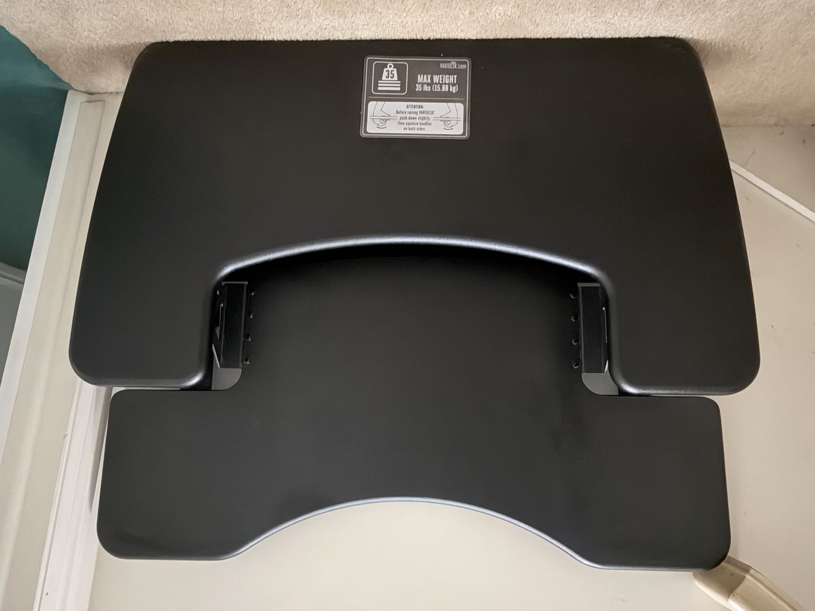 VARIDESK Pro Plus 36 Standing Desk Converter – Black
