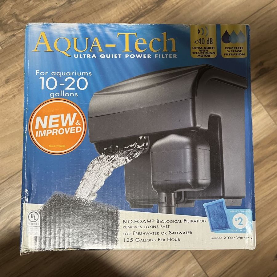 Brand New in Box 10-20 Gallon Aquarium Filter
