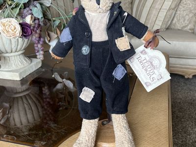 Vintage 1996 Teddy Tonkins Collectible Bear Enesco