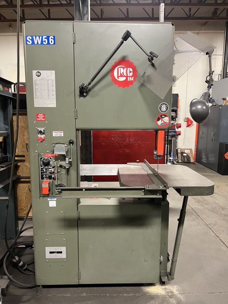Large Grob Bandsaw for cutting metal 4V-24