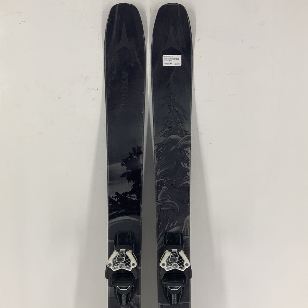 2022 Atomic Bent Chetler 100 w/ Atomic Warden 11 Demo Bindings